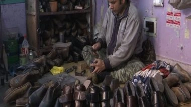 India News | After Fresh Snowfall in Kashmir, Surge in Demand for Fur Shoes
