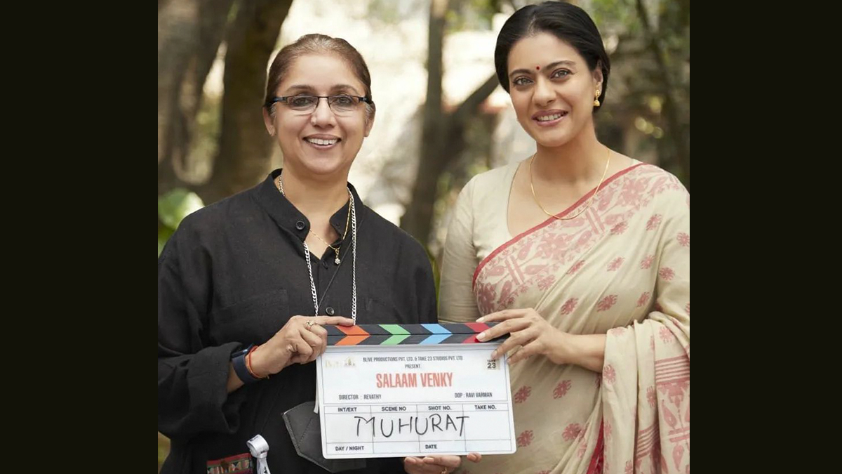 1200px x 675px - Salaam Venky: Kajol Starts Shooting for Revathy's Film, Says 'We Can't Wait  to Share This Unbelievably True Story' | LatestLY
