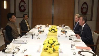 World News | Piyush Goyal Holds Talks with His Australian Counterpart to Boost Bilateral Trade Ties