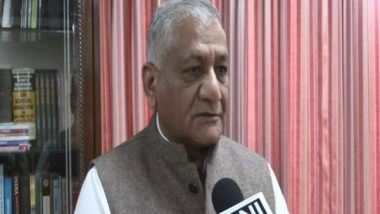 India News | Govt of India is at Your Doorstep to Ensure Things Are Done Properly, Says Gen VK Singh Before Leaving for Poland