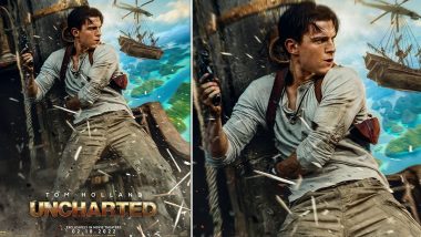 Uncharted: Tom Holland Expresses His Excitement for the Release of His Action Film, Shares New Poster on Social Media (View Pic)