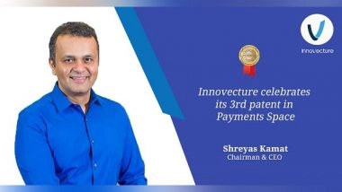 Business News | Innovecture Celebrates Its 3rd Patent in Payments Space