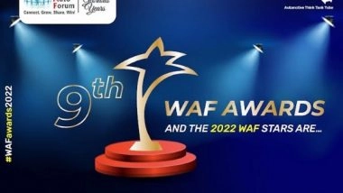 Business News | WAF Stars Shine and Innovations Light Up the Way at the 9th WAF Awards