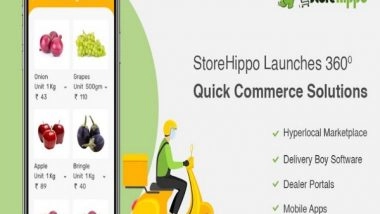 Business News | StoreHippo Launches Next-Gen Solutions for Brands Planning to Win the Quick Commerce Battle