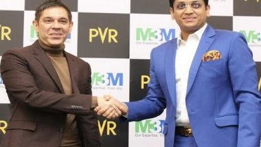 Business News | PVR Signs Agreement with M3M India in Their Largest Delivered Retail Project in Gurugram