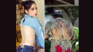 Urfi Javed Uses Hilarious Andaz Apna Apna Scene as Inspiration for Her New Sexy Back Click! (View Pics)