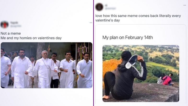 Valentine Day’s 2022 Funny Memes: From ‘Being Single’ to ‘Joining Bajrang Dal,’ Hilarious Jokes and Puns Shared by Netizens Ahead of Valentine Week!