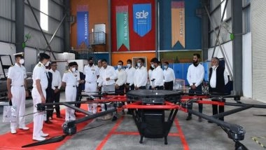 India News | Navy Vice Chief Reviews Progress of New Personal Air Mobility Vehicle 'Varuna'