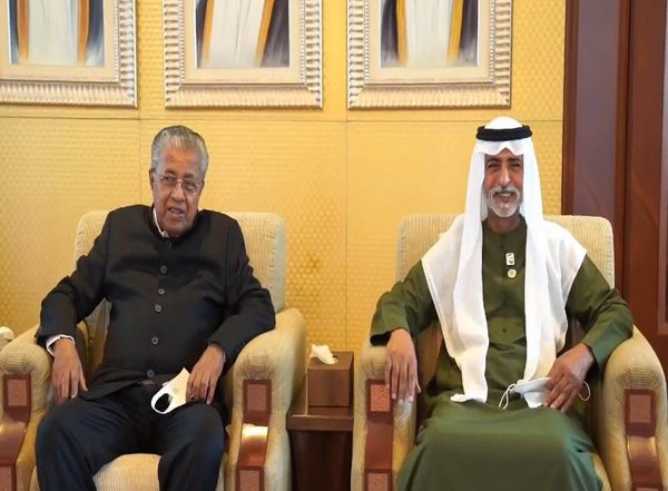 World News | Kerala CM Meets UAE's Culture Minister, Invites Him to Inaugurate Kerala Pavilion at Dubai Expo