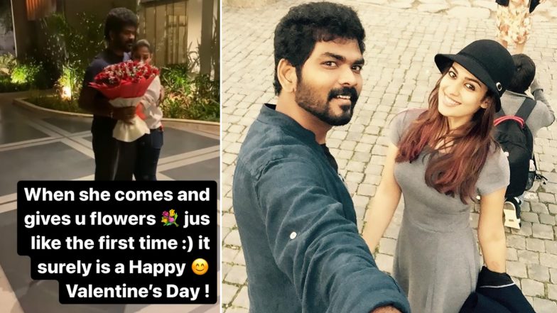 Vignesh Shivan’s Reaction To Nayanthara’s Late Night Surprise On Valentine’s Day Is Priceless (Watch Video)