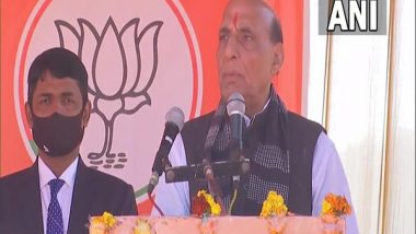 Uttarakhand Assembly Elections 2022: India Standing Tall Before World Ever Since PM Narendra Modi-Led Govt Came to Power, Says Rajnath Singh