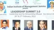 India News | J-K: IIM Jammu Launches 3rd Edition of 'Leadership Summit'