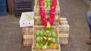 India News | Pune: Mango Crate Sold for Rs 31,000 in Auction; Traders Claim Most Expensive Buy in 50 Yrs