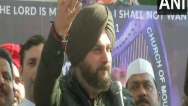 India News | As Long as I'm Alive, No One Can Cast an Evil Eye on Christianity: Punjab Cong Chief Sidhu