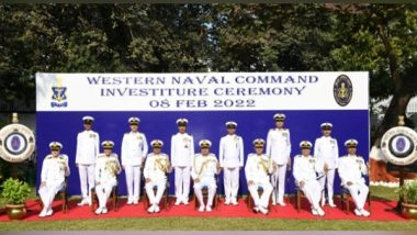 India News | Naval Investiture Ceremony 2022 for Western Naval Command Held in Mumbai