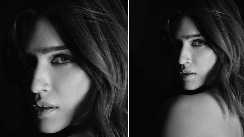 Kriti Sanon Hypnotises You With Her Stare in Latest Monochrome Picture!