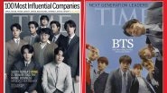 BTS on Time Magazine Cover! South Korean Boy Band and Big Hit Music Founder Bang Si-hyuk Grace The April Edition of Mag For 100 Most Influential Companies