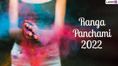 Rang Panchami 2022: Date, Panchami Tithi, Customs and Significance of Celebrating the Festival on Phalguna Month