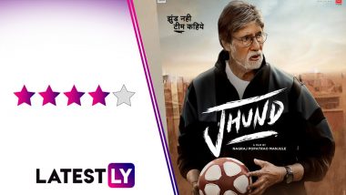 Jhund Movie Review: Amitabh Bachchan Leads The Pack All The Way In Nagraj Manjule's Cinematic Treat! (LatestLY Exclusive)