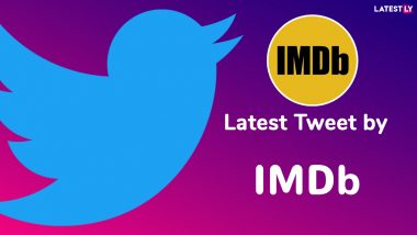 If You Could Watch One Movie Again for the First Time, What Would It Be? - Latest Tweet by IMDb