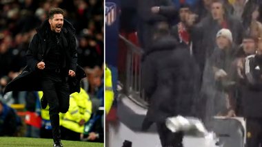 Manchester United Fans Throw Bottles at Diego Simeone After Atletico Madrid Dumped Red Devils Out of the UEFA Champions League 2021–22