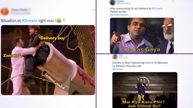 Zomato Funny Memes Go Viral Post 10-Minute Food Delivery Announcement by Founder Deepinder Goyal, Check Most Hilarious Jokes Flooding Twitter