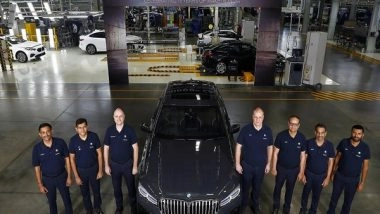 Business News | 1,00,000th 'Made-in-India' Car Rolls-out of BMW Group Plant Chennai