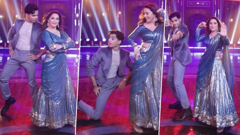 Ishaan Khatter Grooves With Madhuri Dixit On Her Popular Dance Number ‘Ghagra’ (Watch Video)