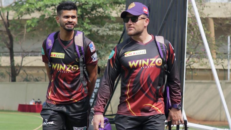 IPL 2022: KKR Skipper Shreyas Iyer Joins Team After Completing Quarantine (See Pics)