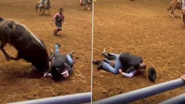 Superhero Dad Saves His 18-Year-Old Son From An Angry Bull In Texas; Watch Jaw-Dropping Video