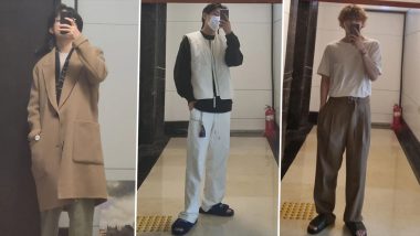 BTS' V aka Kim Taehyung Shares 10 Back-To-Back Mirror Selcas That Will Leave You Swooning Over The Fashionable Wind Prince (View Pics)