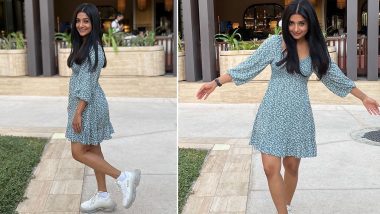 Meera Jasmine Looks Fresh As A Daisy In This Printed Smocked Dress (View Pics)