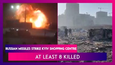 Russian Missiles Strike Kyiv Shopping Centre, At Least 8 Killed