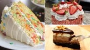 International Women's Day 2022 Baking Ideas: From&nbsp;Moist Lemon Cake To&nbsp;Vanilla Funfetti Cake, Five Delicious Oven-Baked Cake Ideas To Make The Day Extra Sweet (Watch Videos)