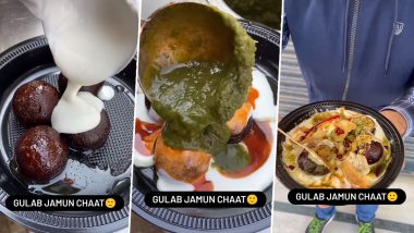 Watch: Foodstagrammer Tries 'Gulab Jamun Chat' In Viral Video And That's Enough Internet For Today! 