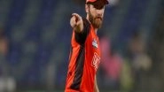 Sports News | IPL 2022: SRH Skipper Kane Williamson Fined Rs 12 Lakh for Slow Over-rate Against Rajasthan Royals