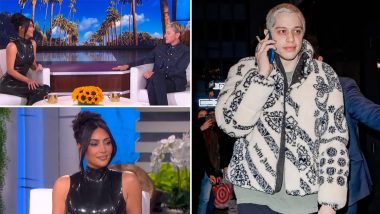 Kim Kardashian Talks About Her Relationship With Boyfriend Pete Davidson On The Ellen DeGeneres Show (Watch Video)