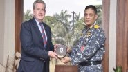 India News | Australian High Commissioner Visits Southern Naval Command in Kochi