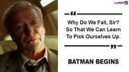 Michael Caine Birthday Special: 9 Best Quotes of the Actor as Alfred From The Dark Knight Trilogy!