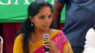 India News | On MLC Kavitha's Birthday, 84 Bicycles Distributed to Govt School Girls in Telangana's Nizamabad Rural Area