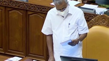 India News | Kerala CM, Opposition Lock Horns in Assembly over KSU-SFI Clash at Law College