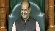 India News | On Speaker Om Birla's Initiative, Free Food Will Be Served to Attendants of Patients at 6 Delhi Hospitals