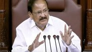 India News | Venkaiah Naidu to Host Farewell Dinner for 72 Rajya Sabha MPs Tomorrow
