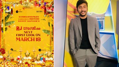 RJ Balaji To Reveal The Title And First Look Of His Next Film On March 18!
