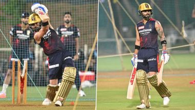 Virat Kohli Gears Up For RCB vs KKR Clash in IPL 2022 (See Pics)