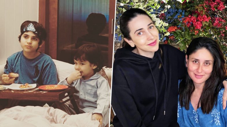 Kareena Kapoor Khan Wishes ‘Lolo Ka Beta’ Kiaan On His Birthday With A Picture Of Him Relishing Pizza With Taimur