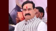 Madhya Pradesh: Home Minister Narottam Mishra Raises Road Safety Concerns, Asks Zomato to Change 10-minute Delivery Plan