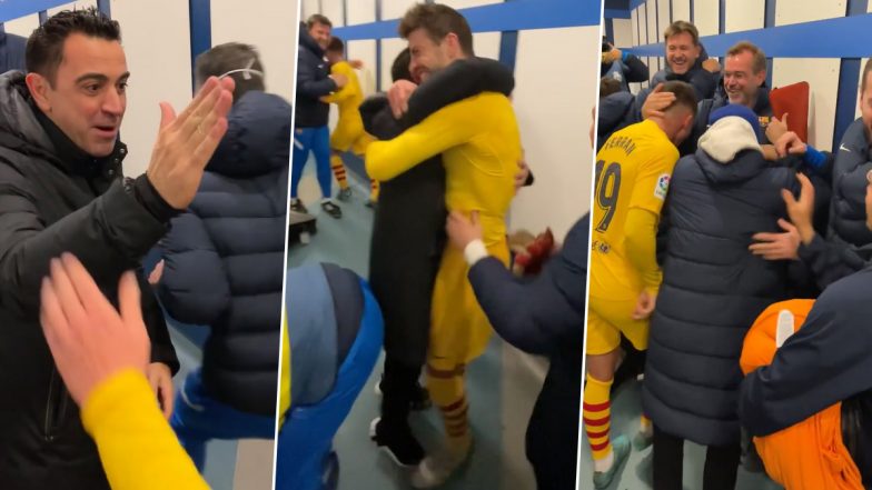 Barcelona Players Erupt Into Joyous Dressing Room Celebrations After El Clasico Win Over Real Madrid (Watch Videos)