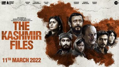 The Kashmir Files Box-Office: Vivek Agnihotri's Film Is Unstoppable as It Enters the Rs 100 Crores Club in Its First Week