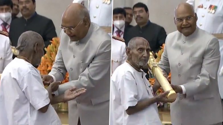 Swami Sivananda, 125-Year-Old Yoga Guru From Kashi, Receives Padma Shri Award From President Ram Nath Kovind